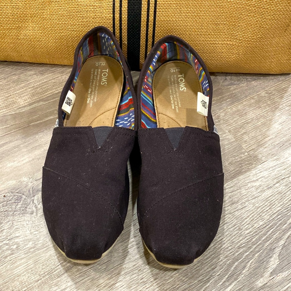 Black Toms Shoes